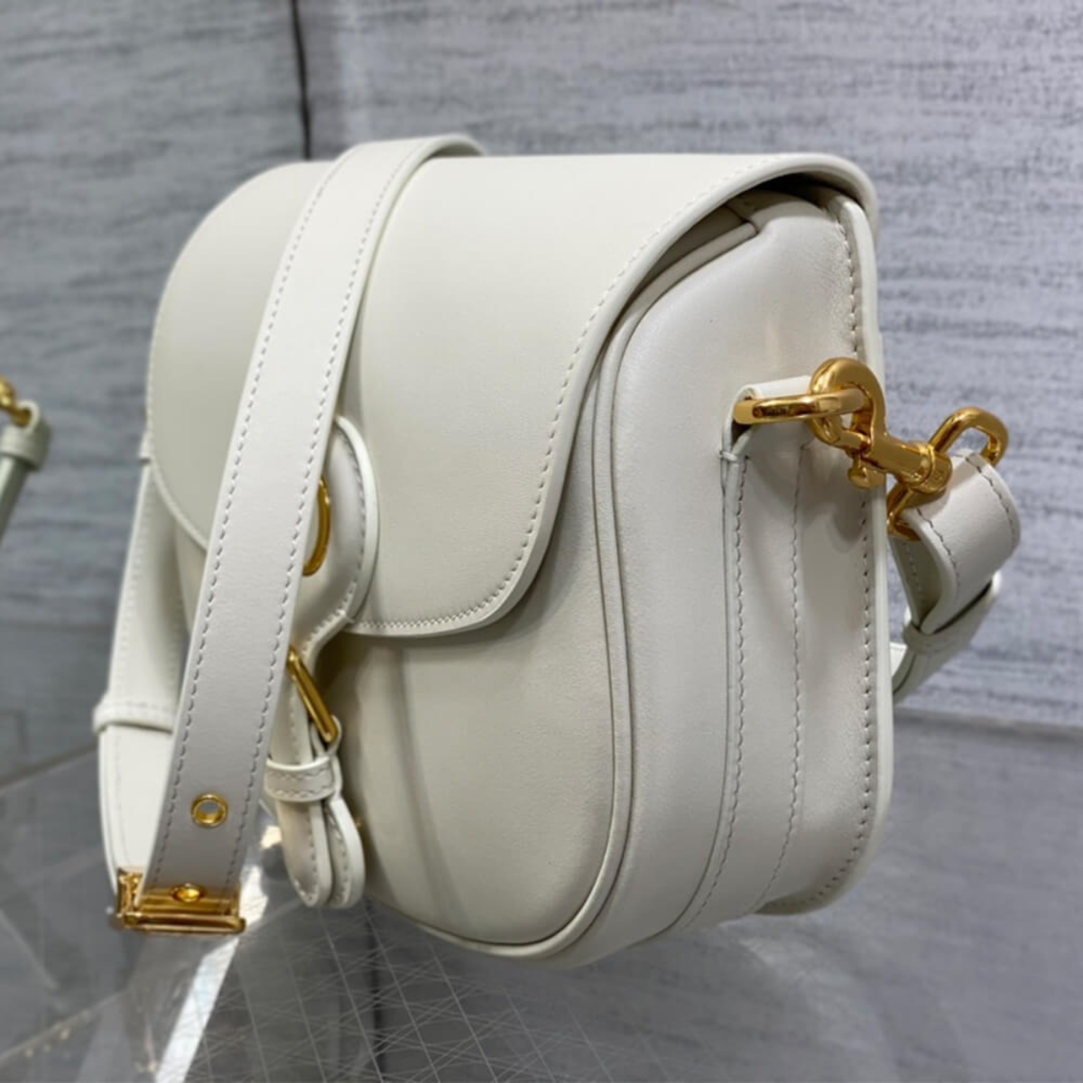 DIOR BOBBY CROSSBODY & 30 MONTAIGNE WEDGE SLIDES SET