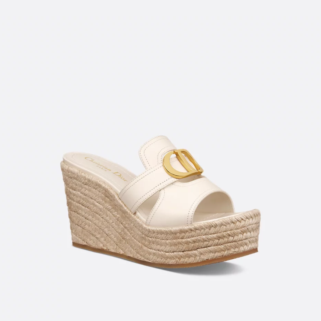DIOR BOBBY MEDIUM BAG AND 30 MONTAIGNE WEDGE SLIDE SET